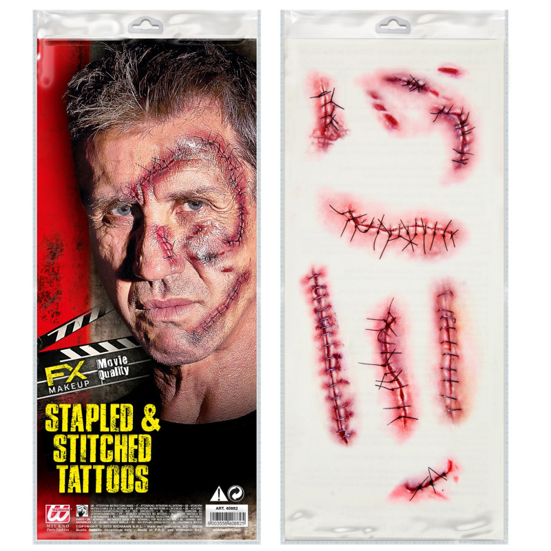 Tetovanie - jazvy po zraneniach